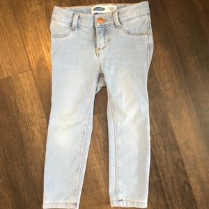 OLD NAVY ballerina 24/7 skinny jeans 3T